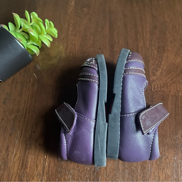 See Kai Run Purple  Mary Jane Style Toddler Shoes Size 3 - Picture 2 of 10